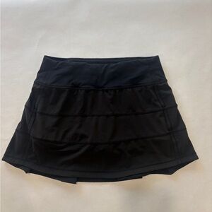 Lululemon Athletica Black Mini Skirt